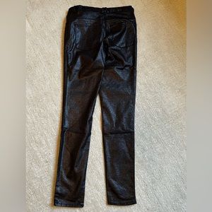 H&M faux metallic pants